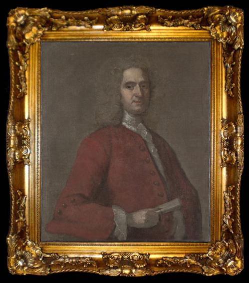 framed  John Smibert Edward Winslow, ta009-2